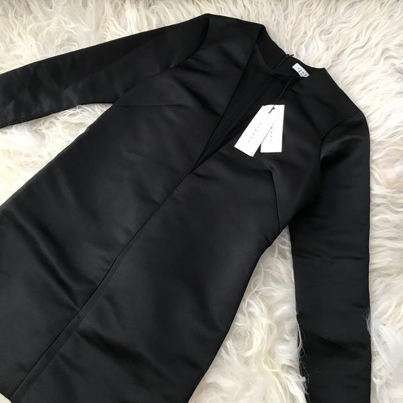 SANDRO Satin Mini Dress - Picture 3 of 6